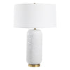 Uttermost Io White Glaze Table Lamp