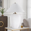 Uttermost Merriton Matt White Table Lamp