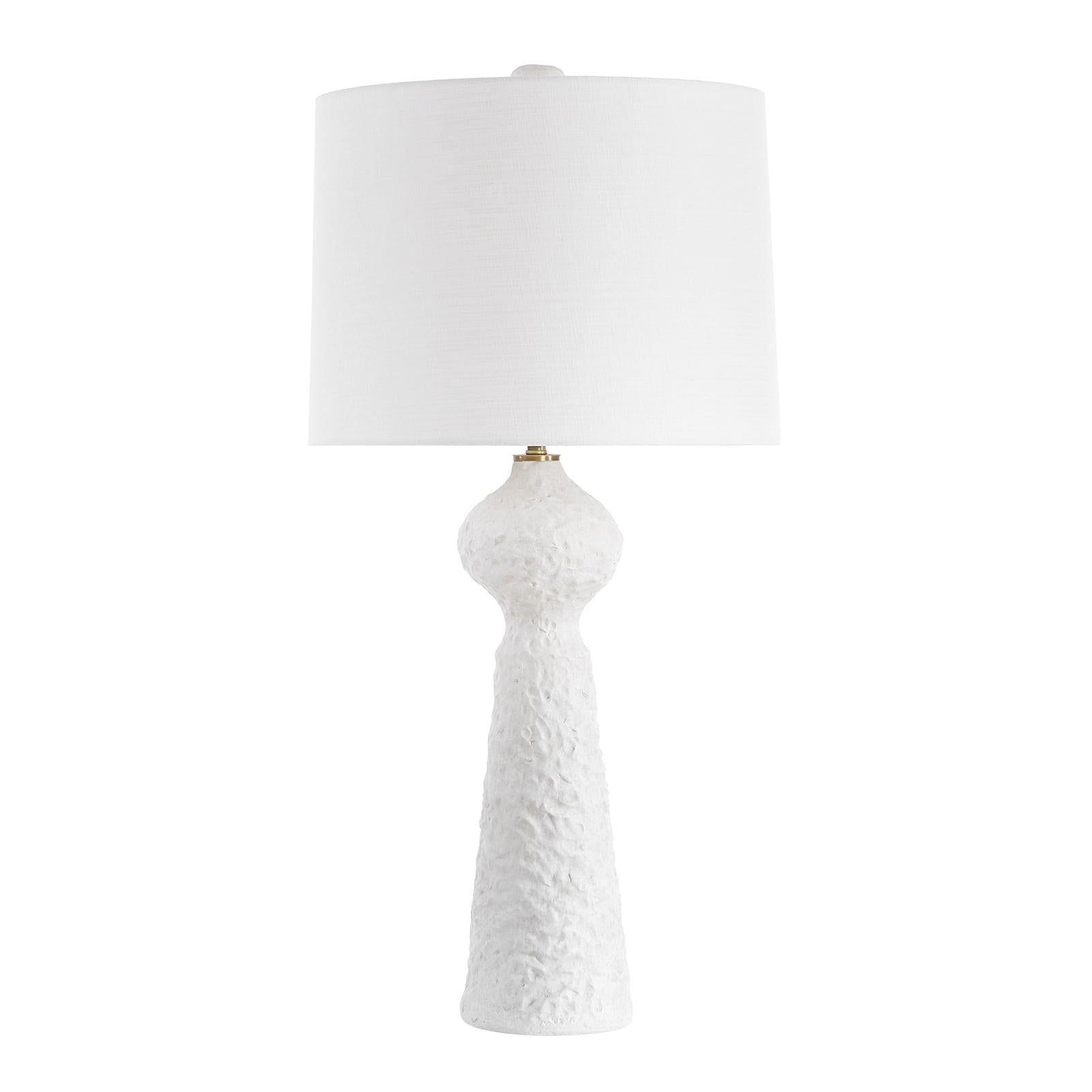Uttermost Sota Textured White Table Lamp