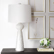 Uttermost Sota Textured White Table Lamp