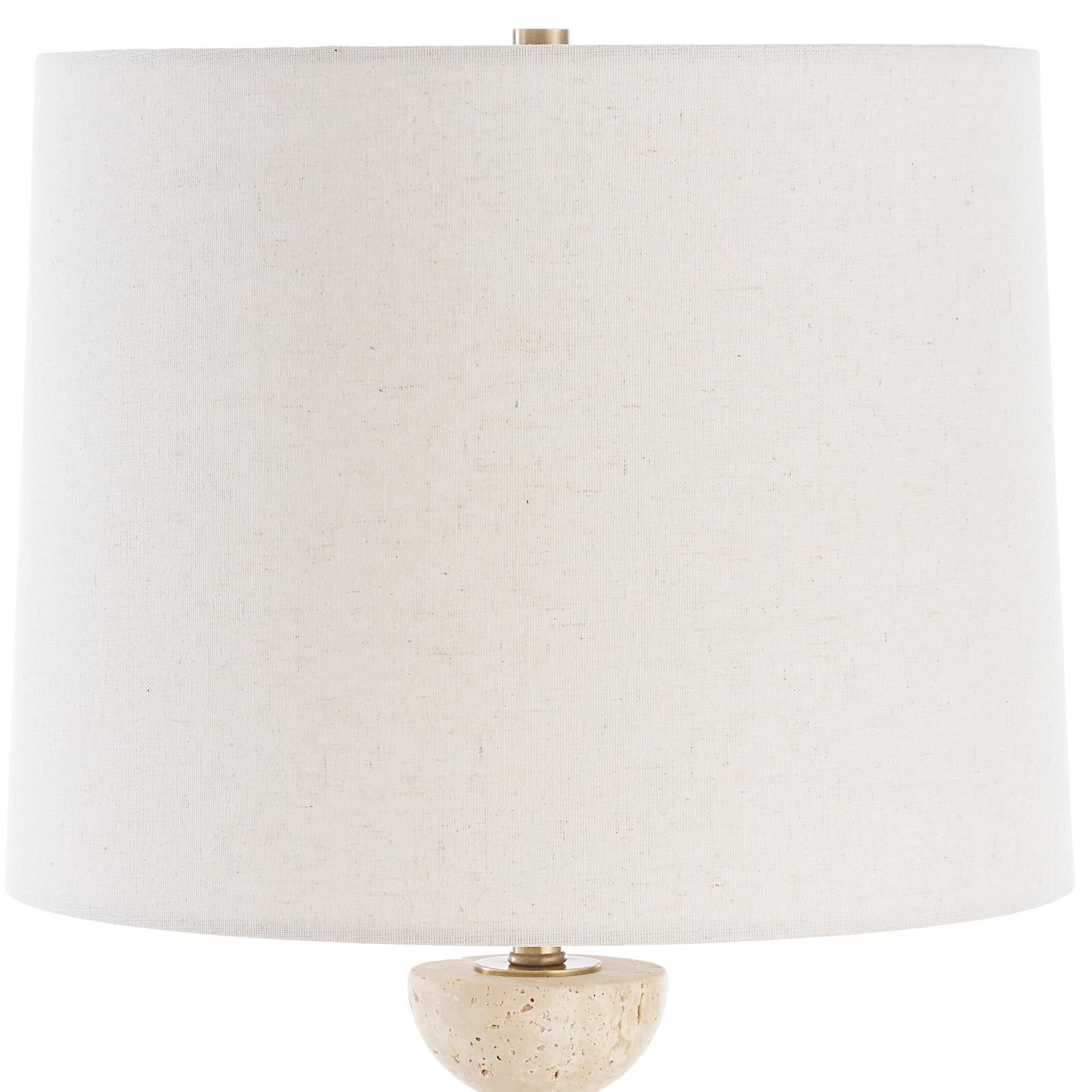 Uttermost Hemisphere Brass Buffet Lamp