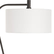 Uttermost Irwin Curved Brass Floor Lamp