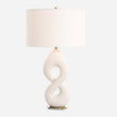 Uttermost Meridian Ivory Stone Table Lamp