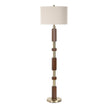 Uttermost Stacked Wooden Floor Lamp
