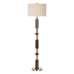 Uttermost Stacked Wooden Floor Lamp