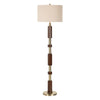 Uttermost Stacked Wooden Floor Lamp
