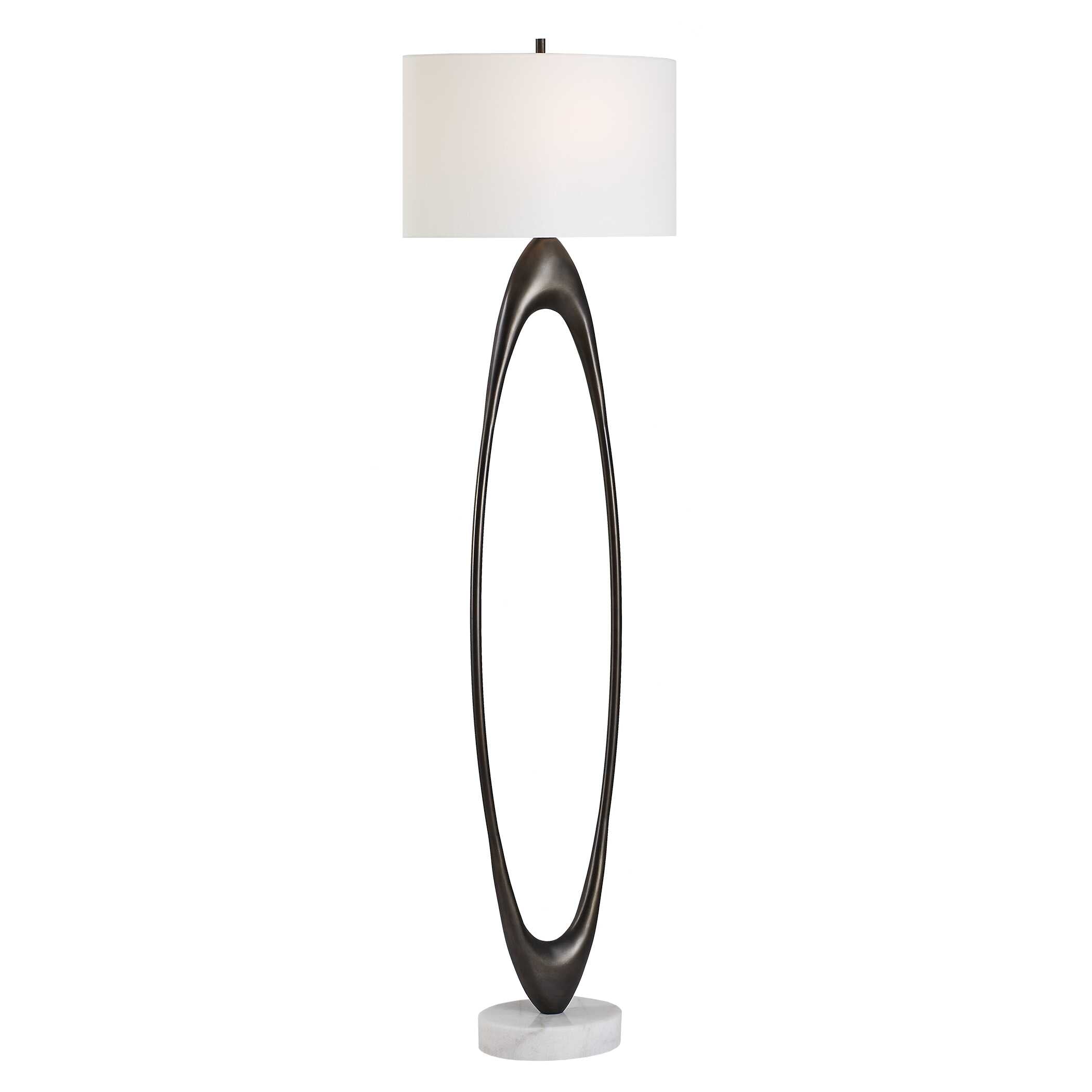 Uttermost Sonic Open Oval Floor Lamp