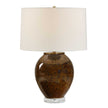 Uttermost Rye Glazed Brown Table Lamp