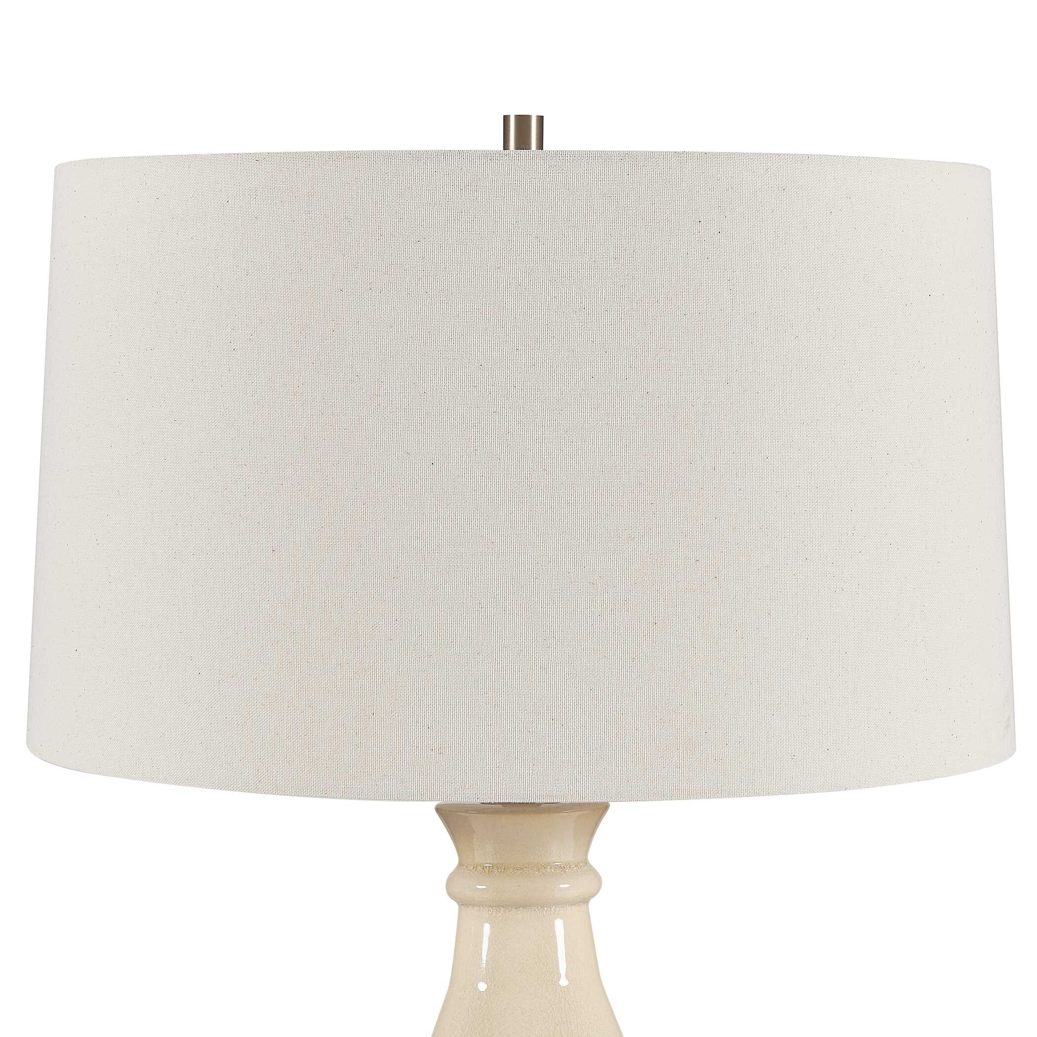 Uttermost Banham Beige Table Lamp