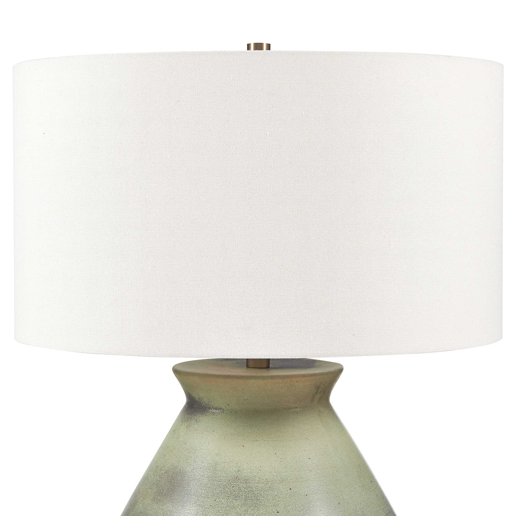 Uttermost Natrone Sage Green Table Lamp