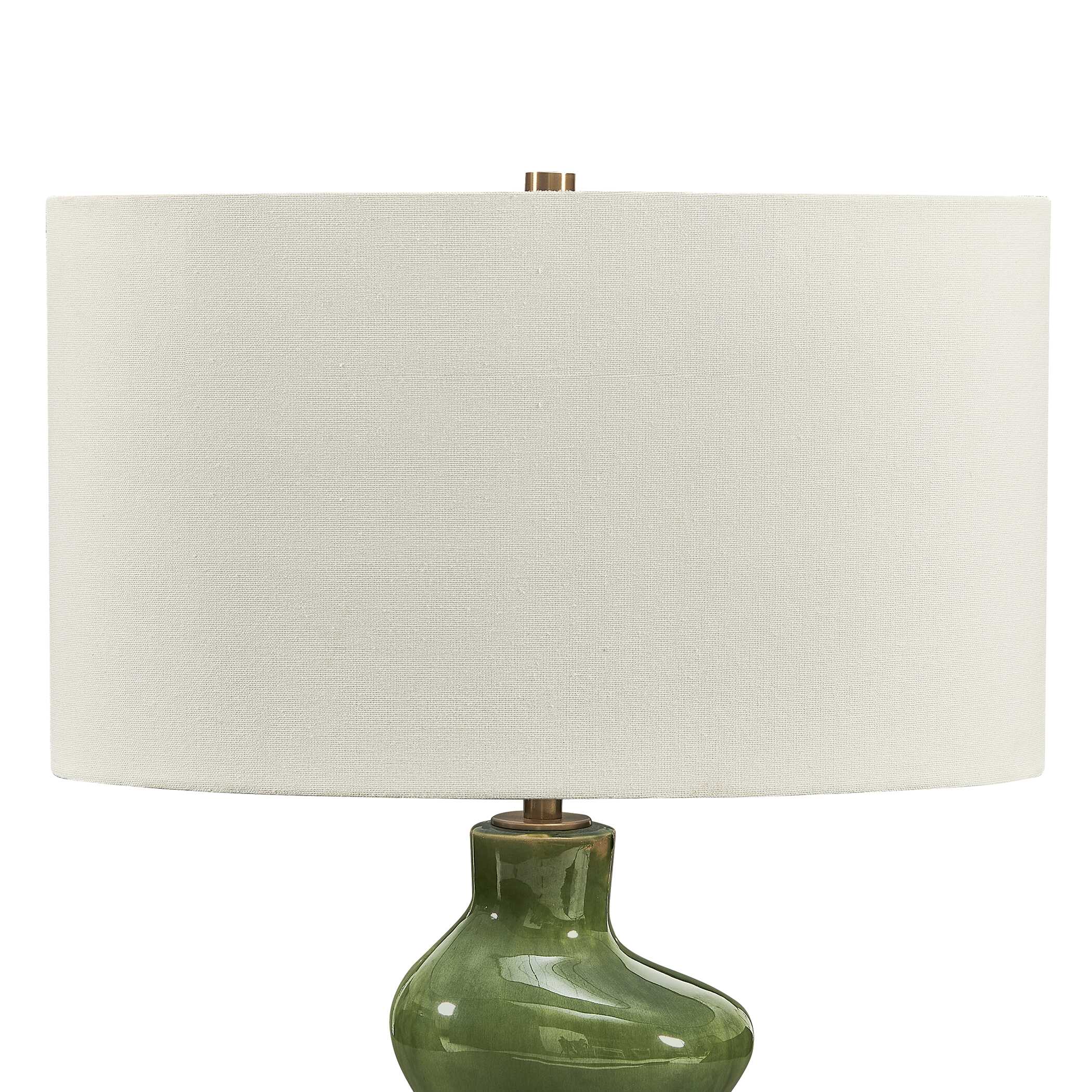 Uttermost Esall Dark Green Table Lamp