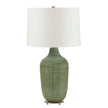 Uttermost Dulcich Green Grid Table Lamp