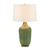 Uttermost Dulcich Green Grid Table Lamp