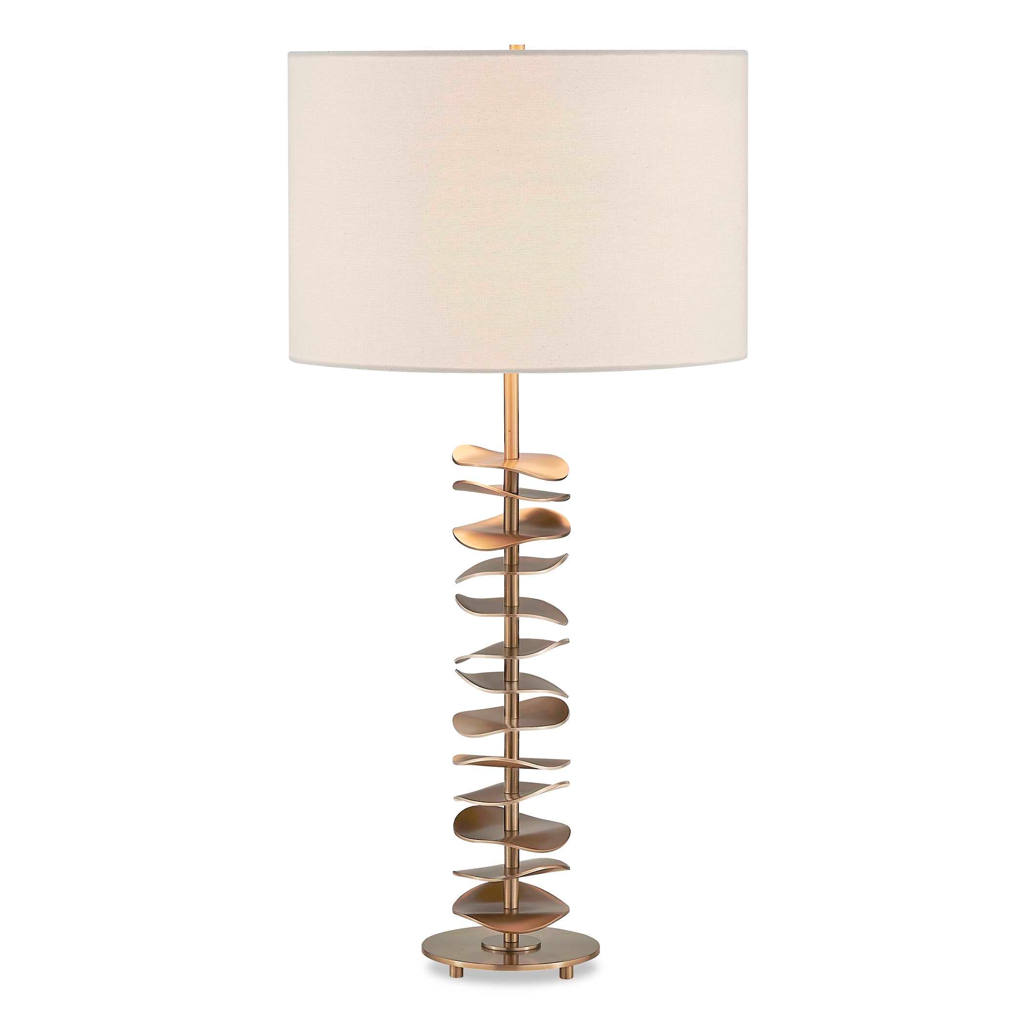 Uttermost Akoa Metal Disc Table Lamp