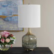 Uttermost Glenn Mottled Glass Table Lamp