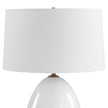 Uttermost Avery White Glaze Table Lamp