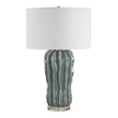 Uttermost Niese Light Blue Glaze Table Lamp