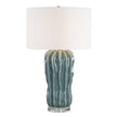 Uttermost Niese Light Blue Glaze Table Lamp