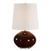 Uttermost Allemand Ruby Red Glaze Table Lamp