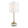 Uttermost Molena Brass & Pearly Stone Table Lamp
