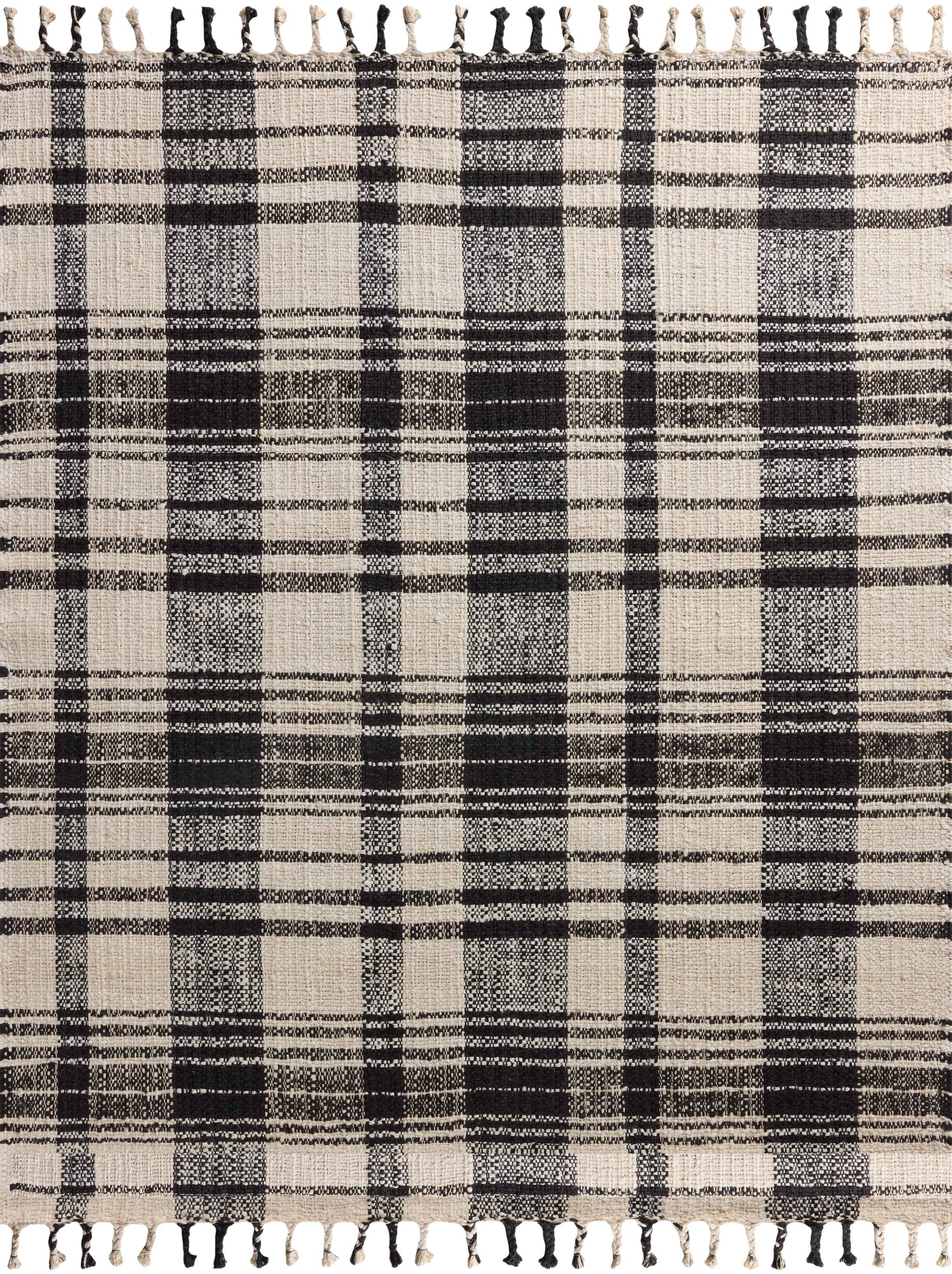 Magnolia Home Louie LOE-04 Rug Ivory / Black