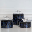 Lalique Fleurs De Cerisier Lacquered Wood Box Small Size