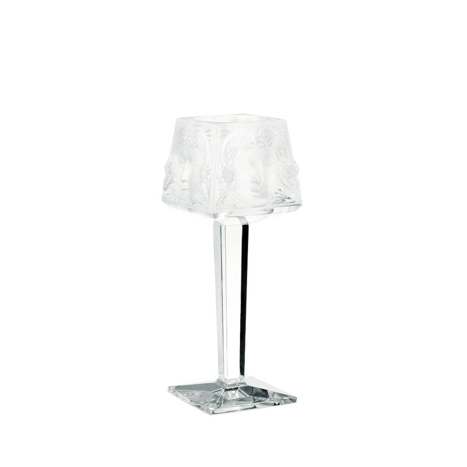 Lalique Masque De Femme On Foot Votive