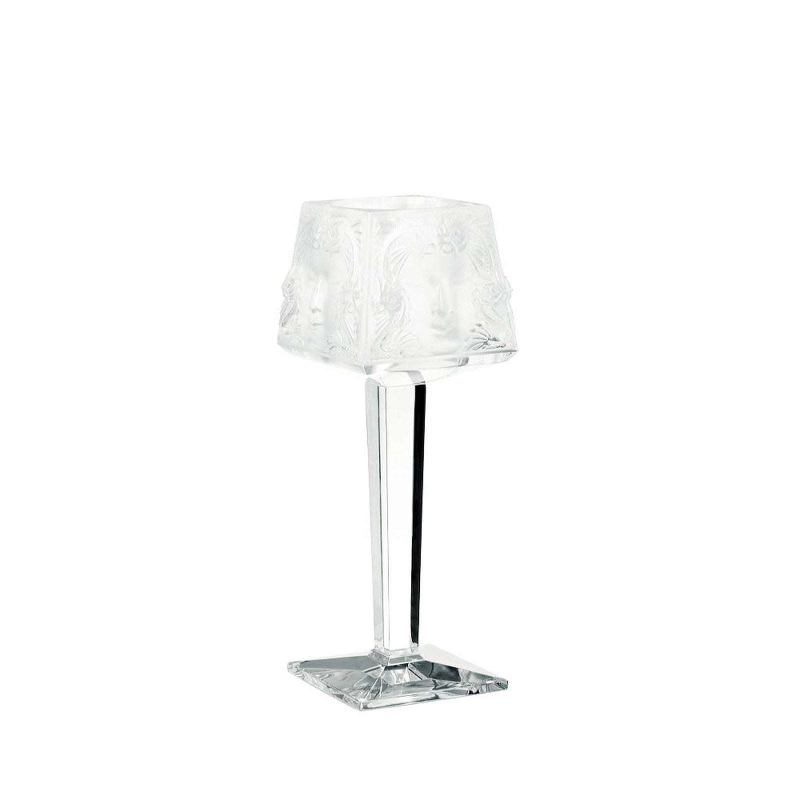 Lalique Masque De Femme On Foot Votive