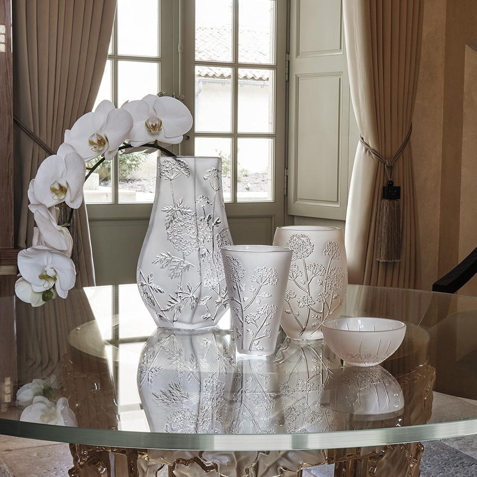 Lalique Ombelles Vase