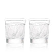 Lalique Owl Whisky Tumblers - Set of 2