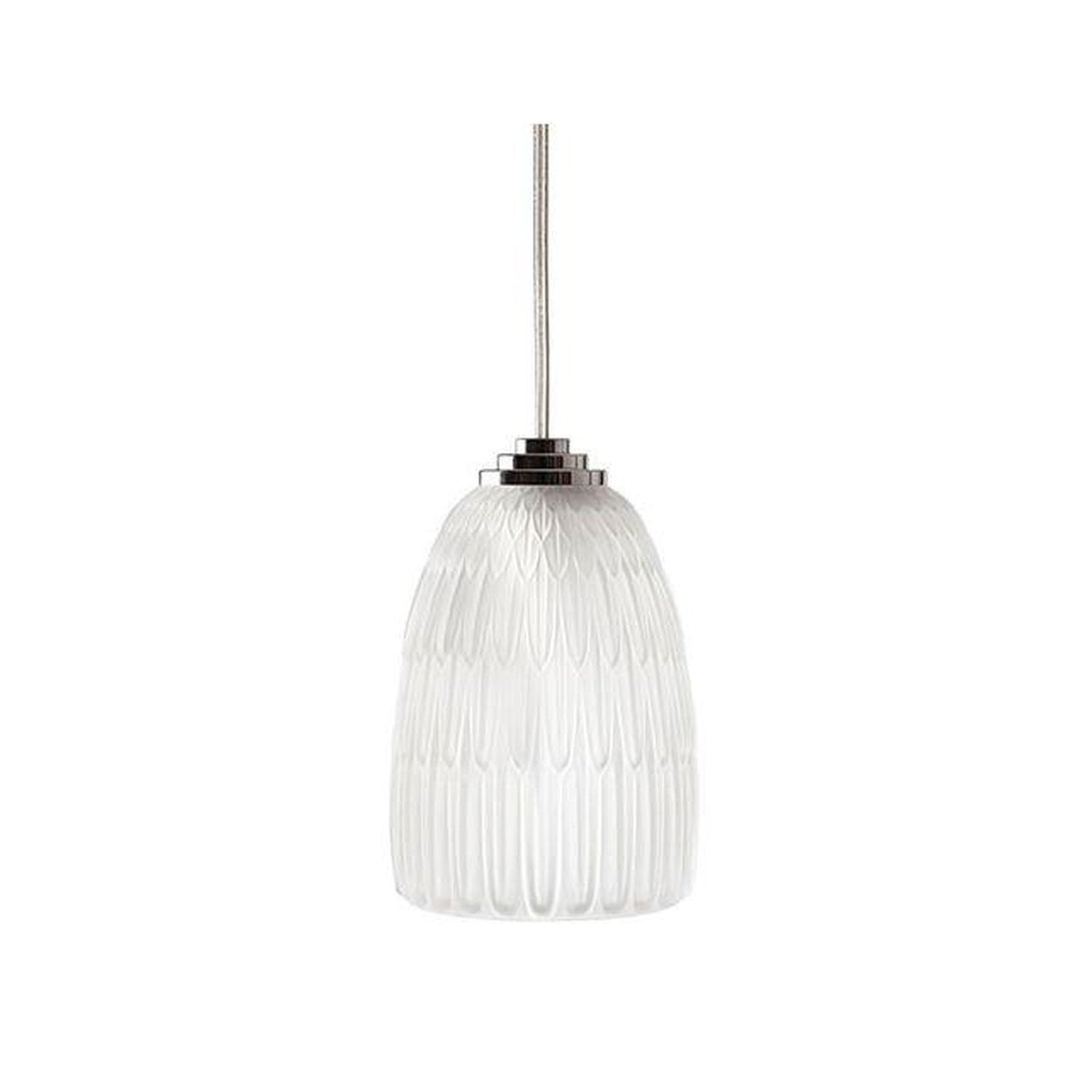 Lalique Plume Ceiling Lamp Large Size
