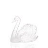 Lalique Swan Head Up Sculpture