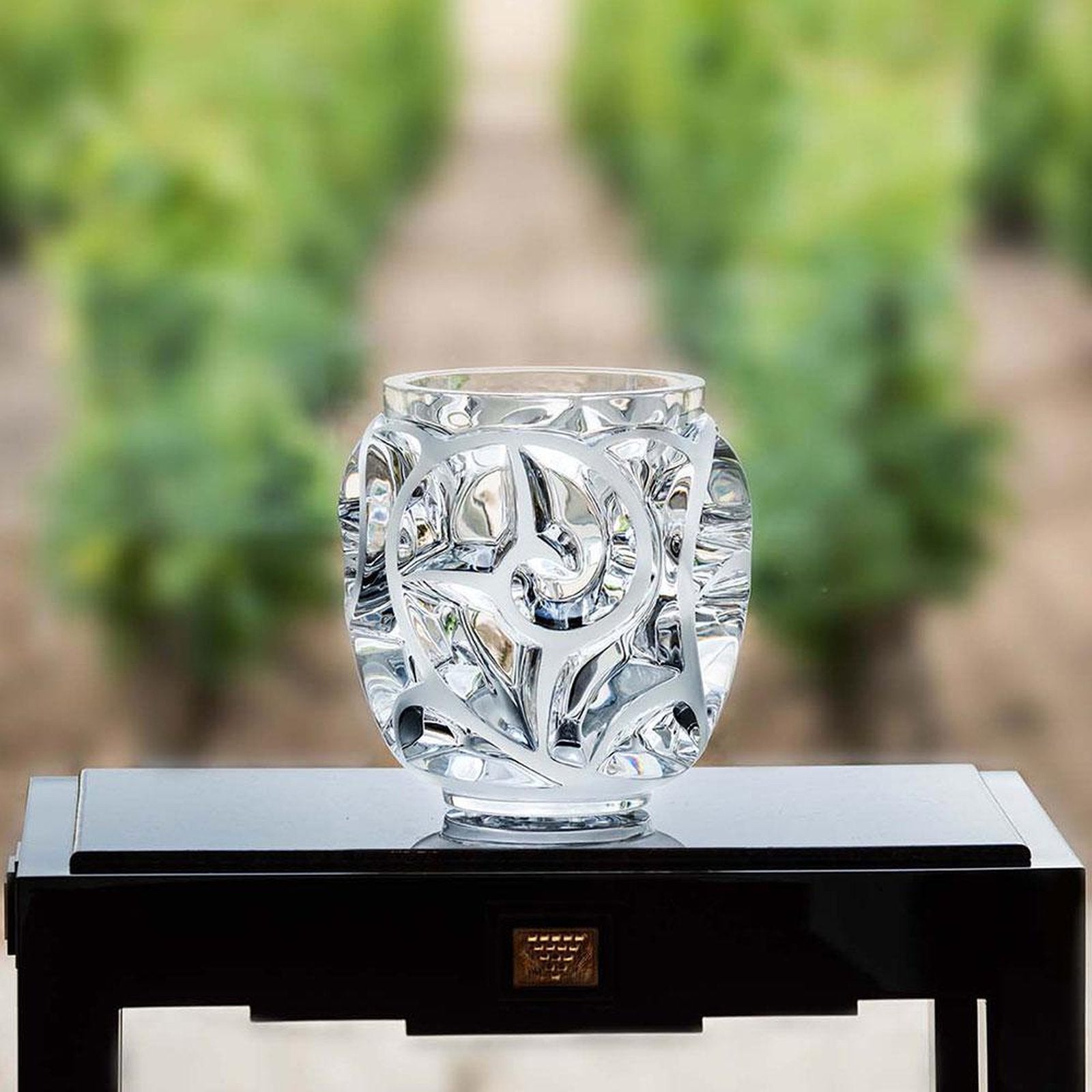 Lalique Tourbillons Grand Vase