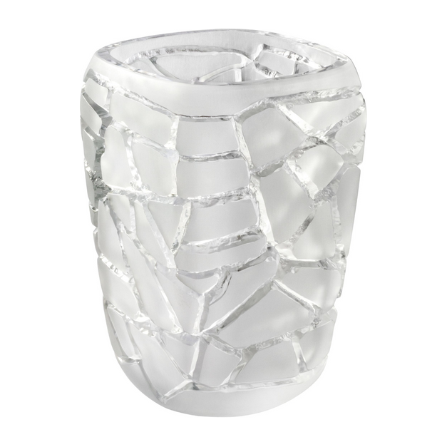 Lalique Clear Crystal Magnitude Vase