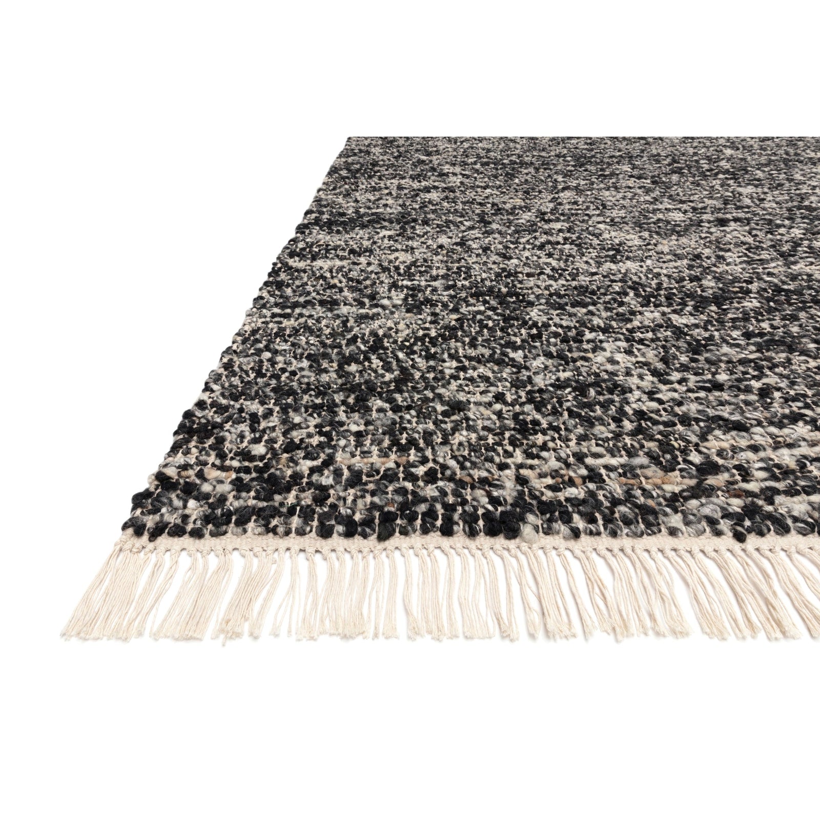 Loloi Magnolia Home Hayes HAY-01 Rug in Onyx / Silver
