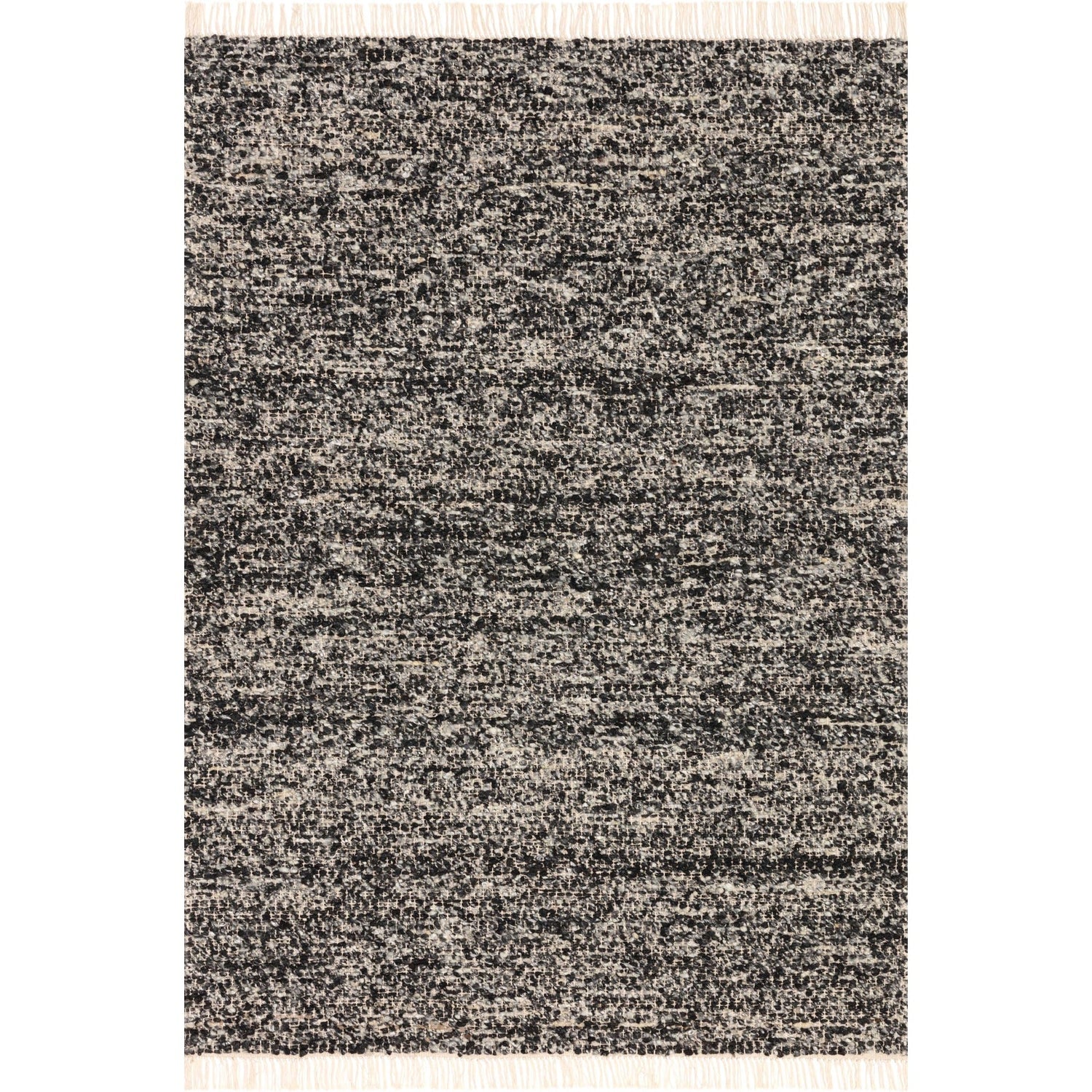 Loloi Magnolia Home Hayes HAY-01 Rug in Onyx / Silver
