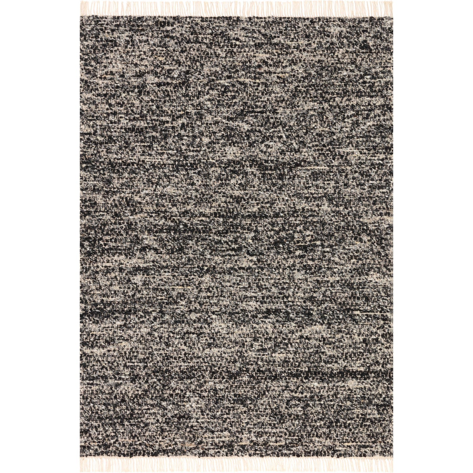 Loloi Magnolia Home Hayes HAY-01 Rug in Onyx / Silver