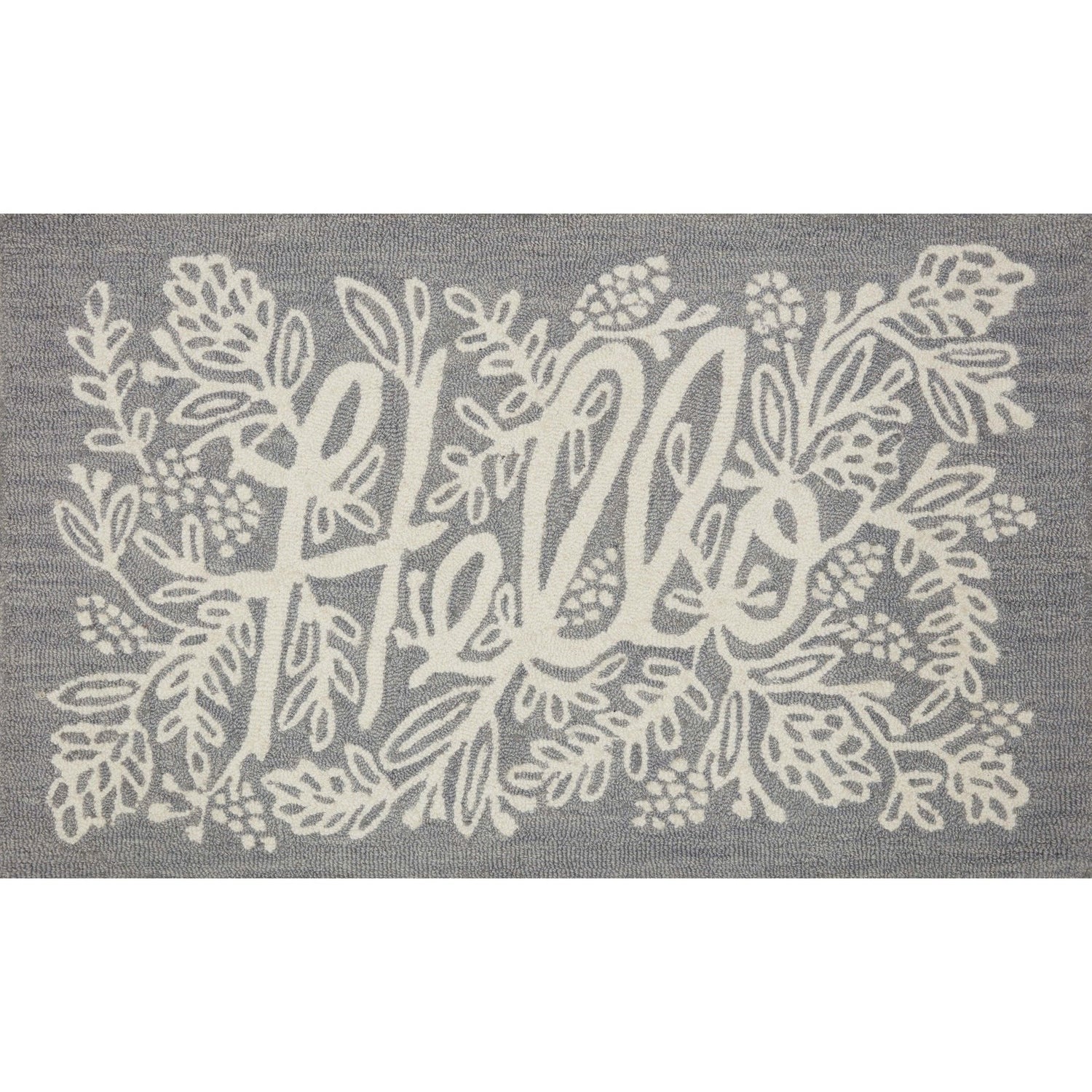Loloi Rifle Paper Minnie MIN-04 Rug in Grey
