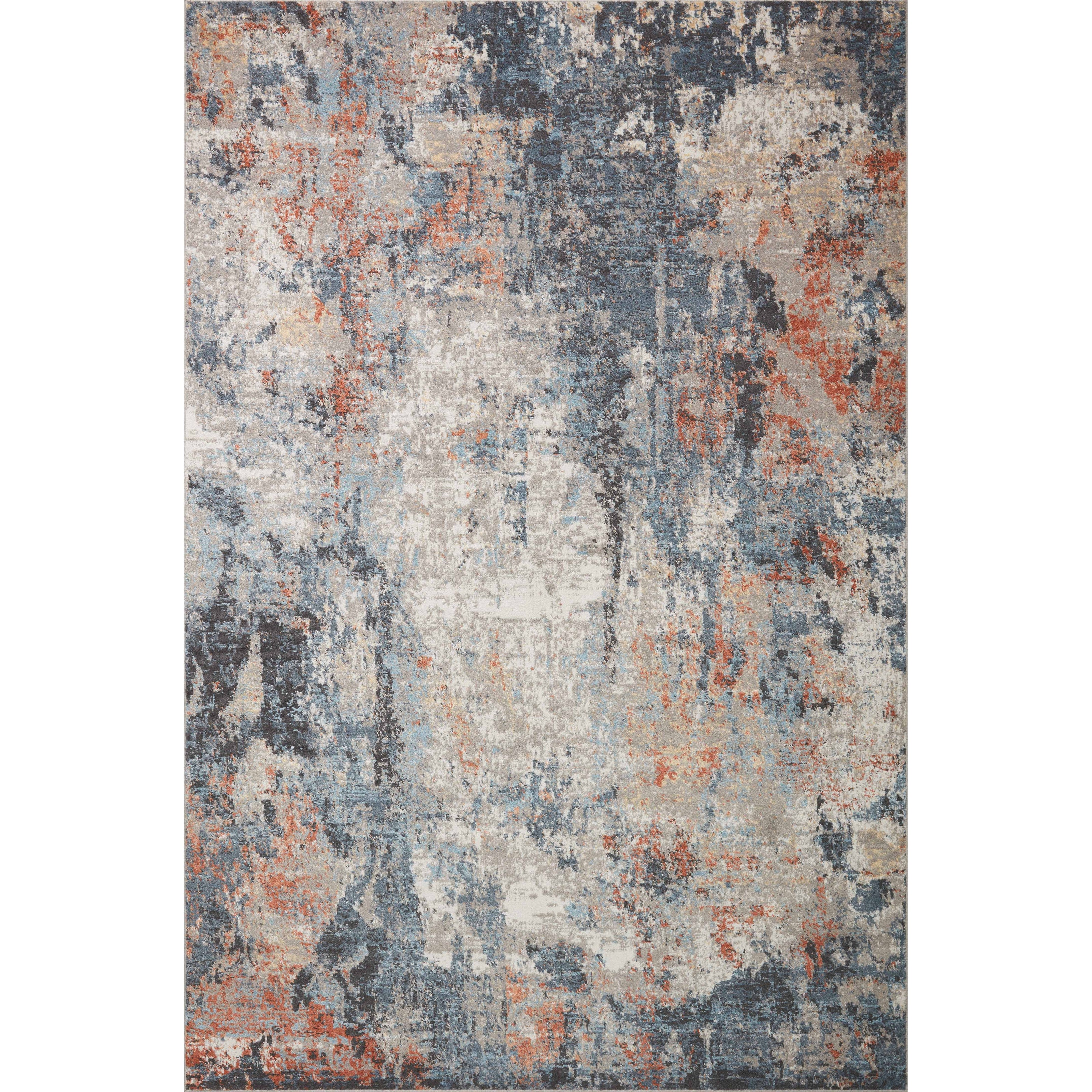 Loloi II Maeve MAE-01 Silver / Apricot Rug