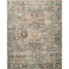 Loloi II Margot MAT-02 Terracotta / Lagoon Rug