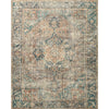 Loloi II Margot MAT-02 Terracotta / Lagoon Rug