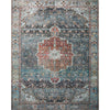 Loloi II Margot MAT-05 Ocean / Brick Rug