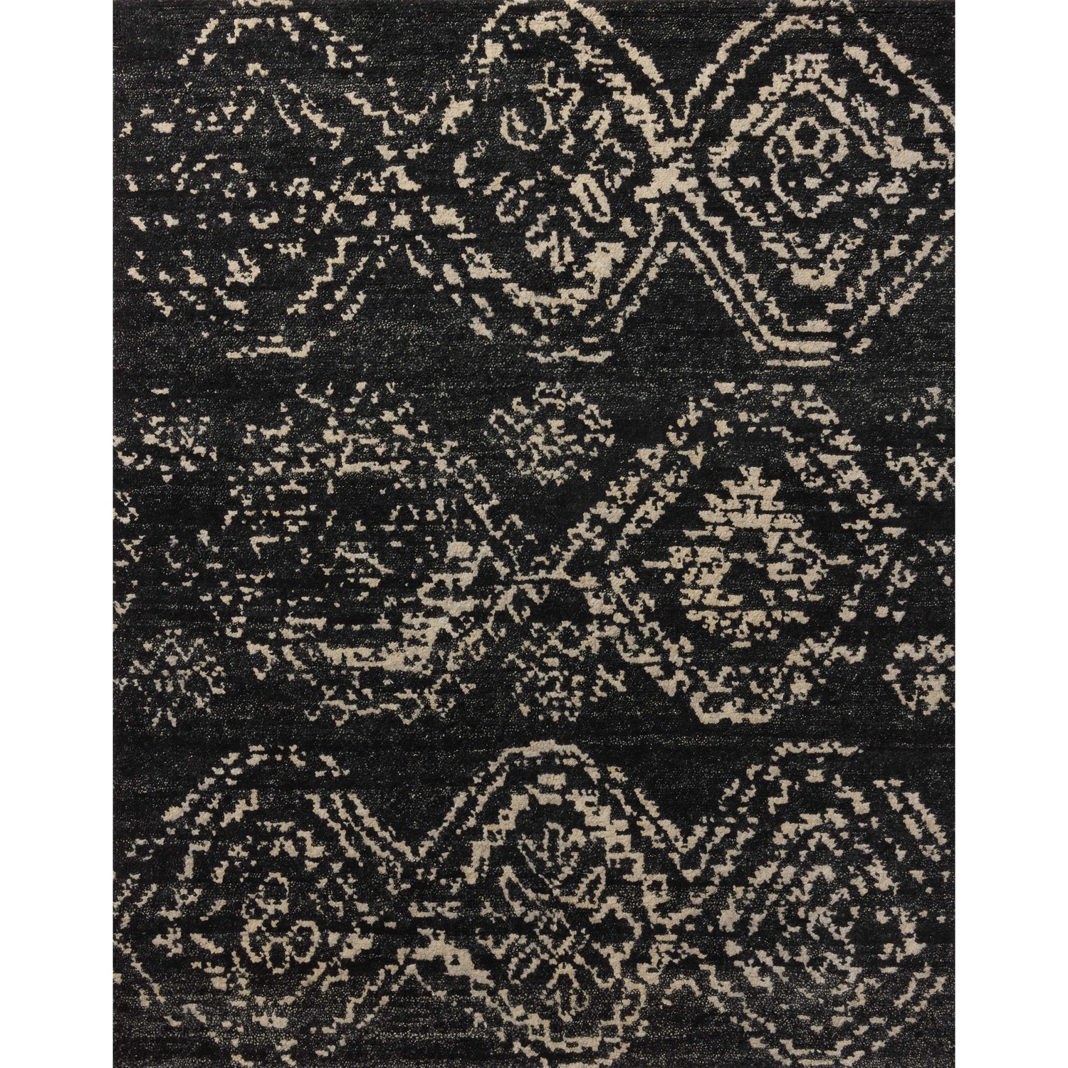 Loloi Meryl MEY-03 Black / Ivory Rug