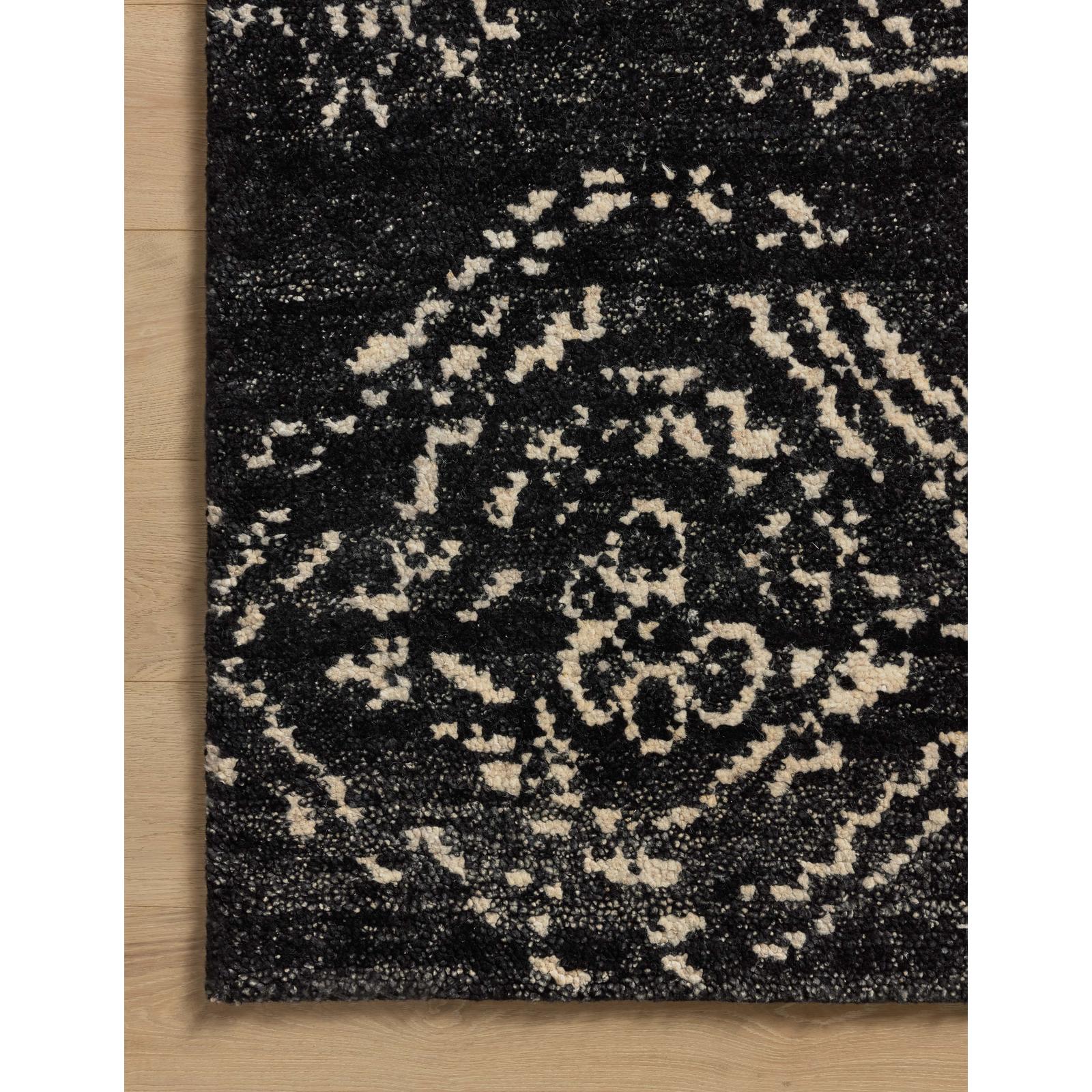 Loloi Meryl MEY-03 Black / Ivory Rug