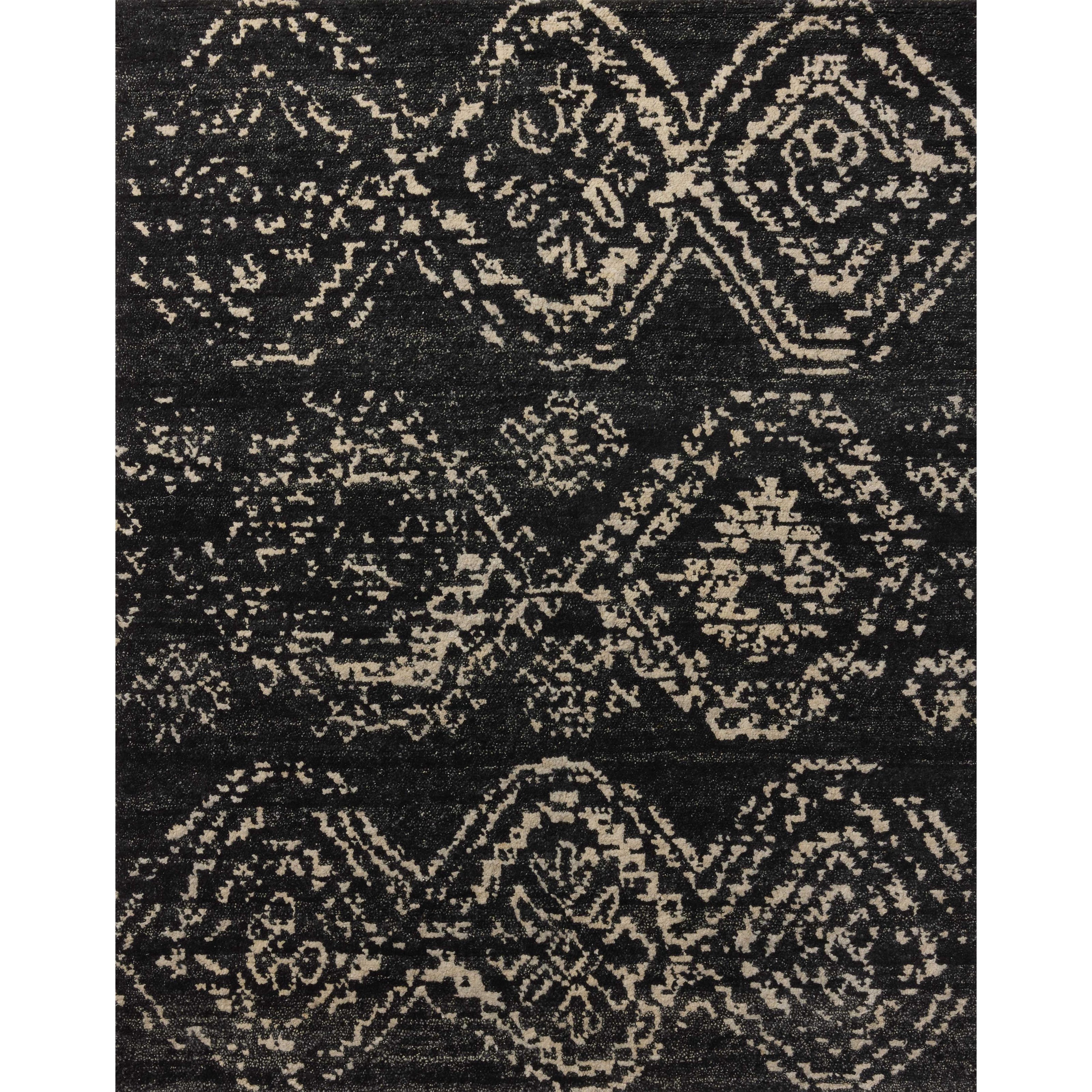 Loloi Meryl MEY-03 Black / Ivory Rug