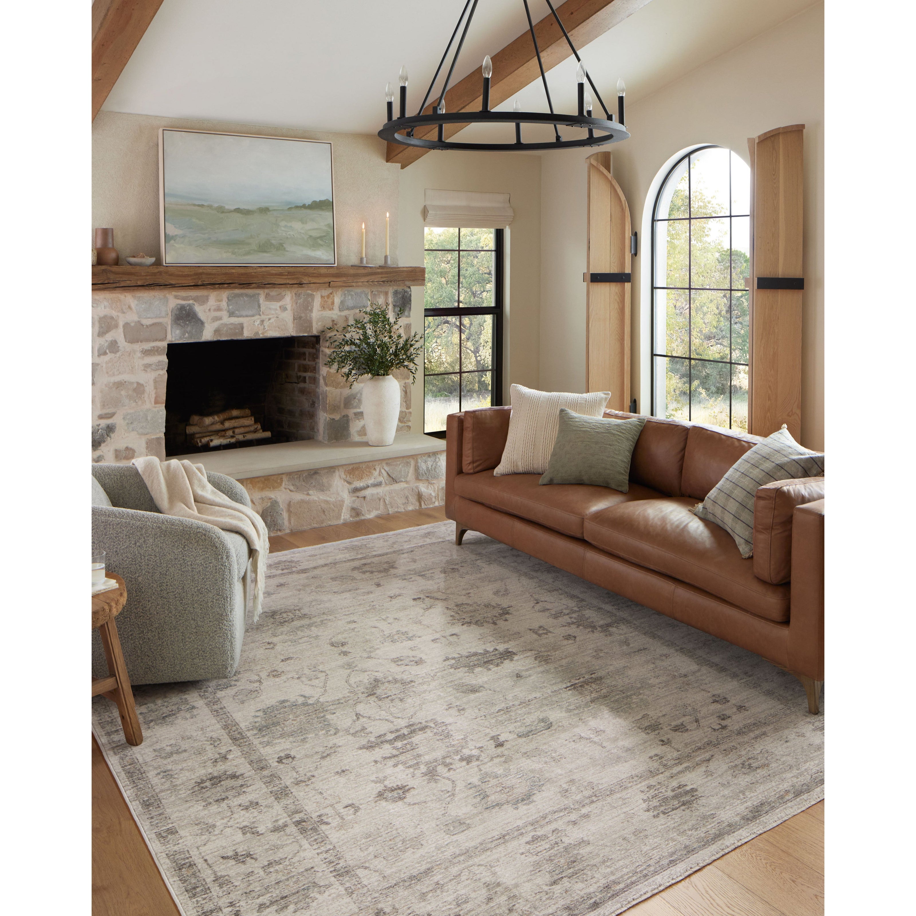 Magnolia Home Millie MIE-01 Rug Silver / Dove