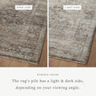 Magnolia Home Millie MIE-03 Rug Charcoal / Dove