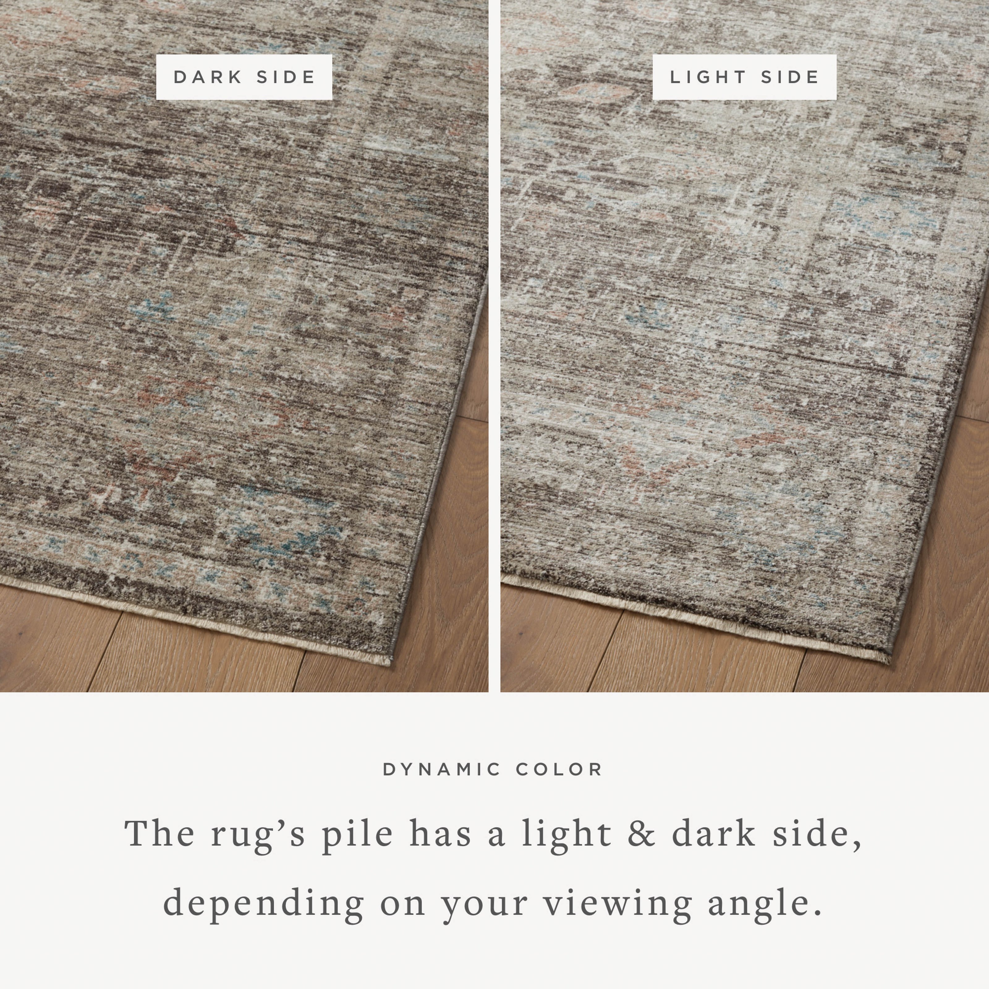 Magnolia Home Millie MIE-03 Rug Charcoal / Dove