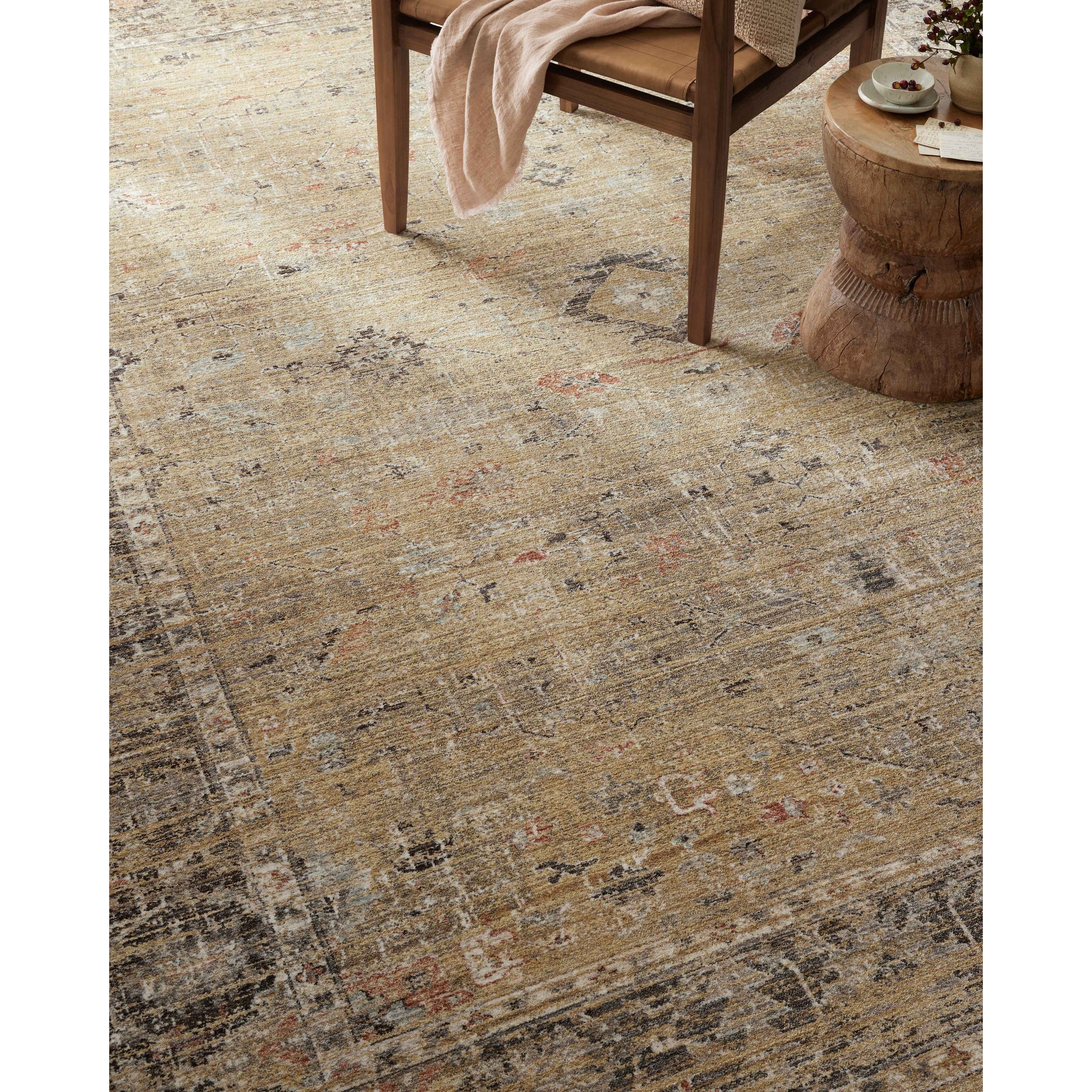 Magnolia Home Millie MIE-03 Rug Gold / Charcoal