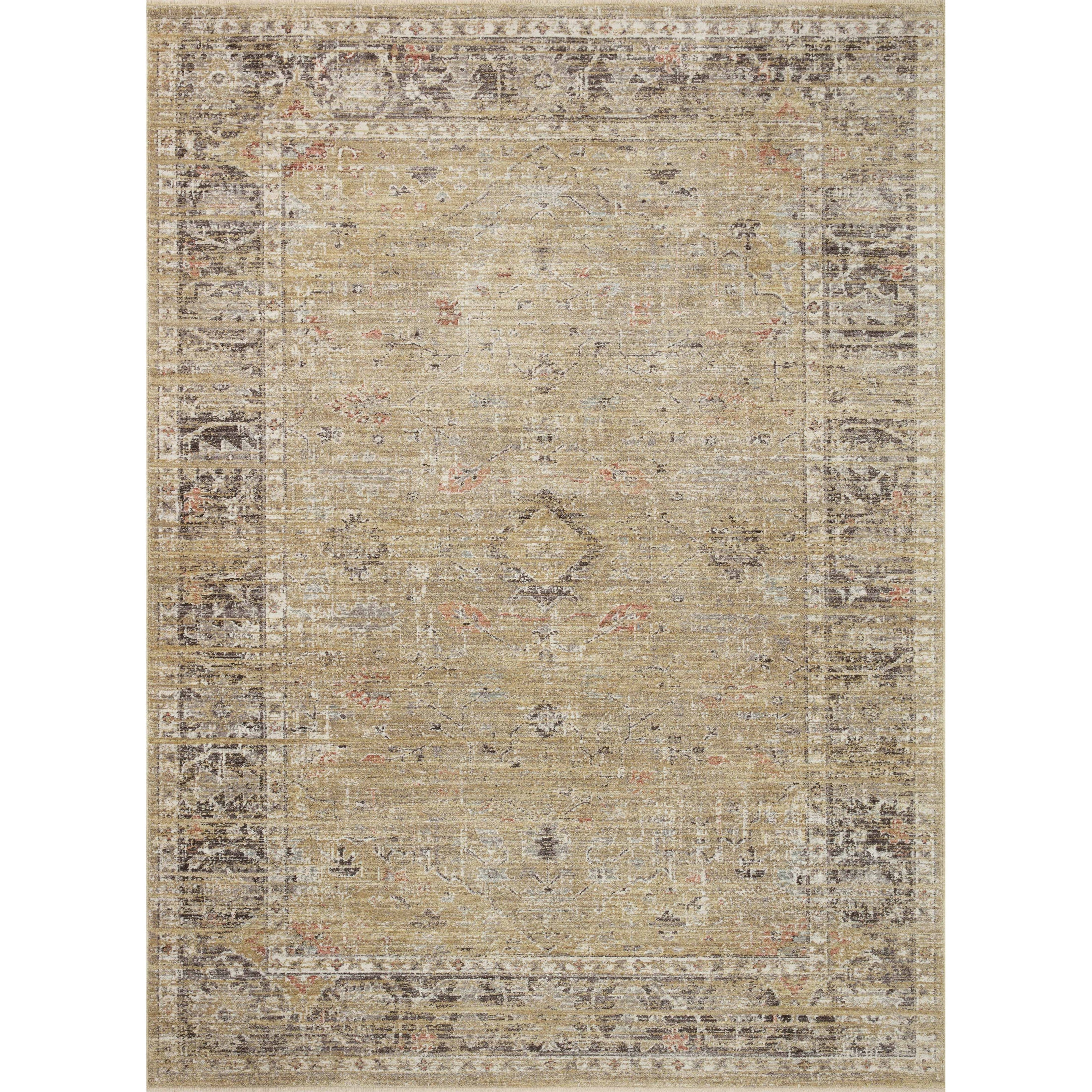 Magnolia Home Millie MIE-03 Rug Gold / Charcoal